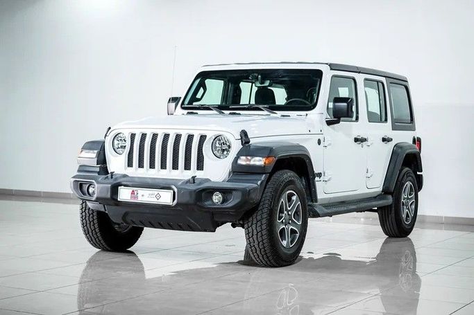 Подержанный Jeep Wrangler IV (JL), 3.6 л, 2023 в Дубае от AG Motors Белый цвет. GCC | AUTO.AE