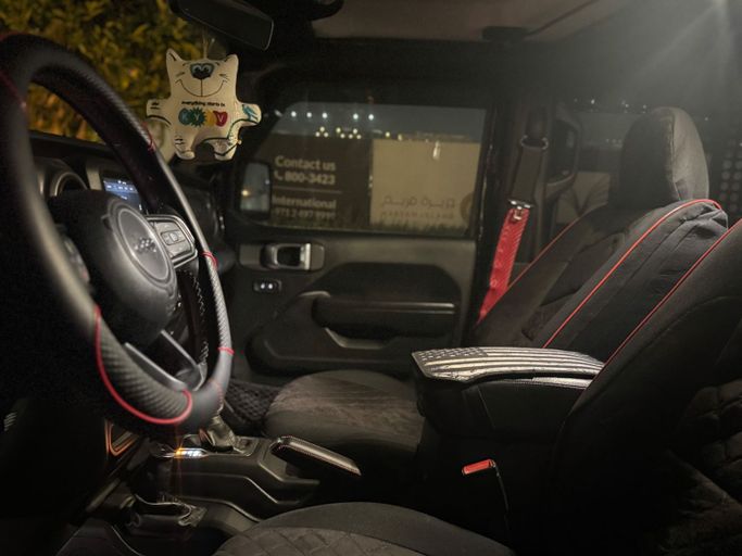 Used Jeep Wrangler IV (JL), 3.6 l, 2020 in Dubai, Black color. GCC Specs | AUTO.AE