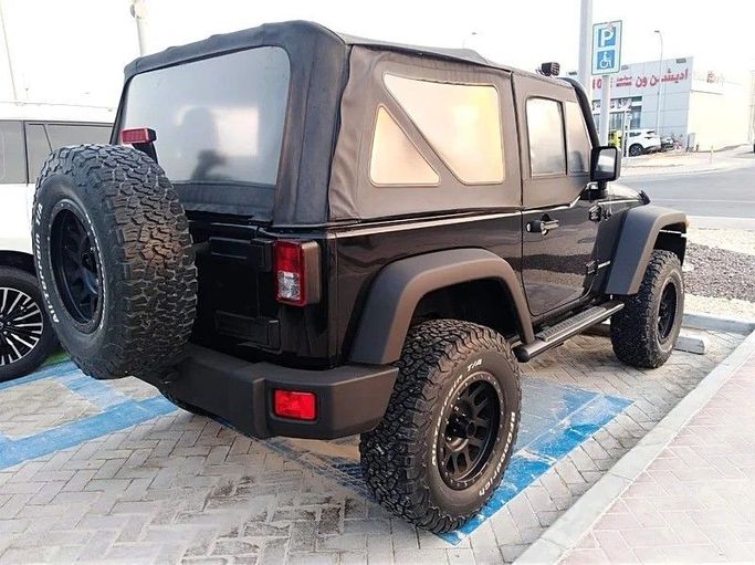 Used Jeep Wrangler III (JK), 3.6 l, 2016 in Dubai by Al Borj Motors, Black color. GCC Specs | AUTO.AE