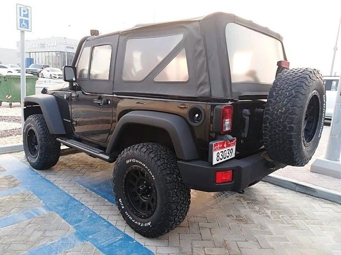 Used Jeep Wrangler III (JK), 3.6 l, 2016 in Dubai by Al Borj Motors, Black color. GCC Specs | AUTO.AE