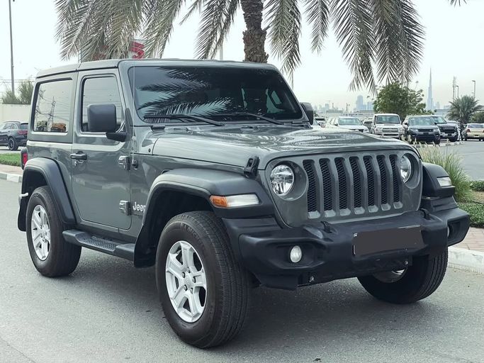 Used Jeep Wrangler IV (JL), 3.6 l, 2020 in Dubai by Japan Motors, Grey color. American Specs | AUTO.AE