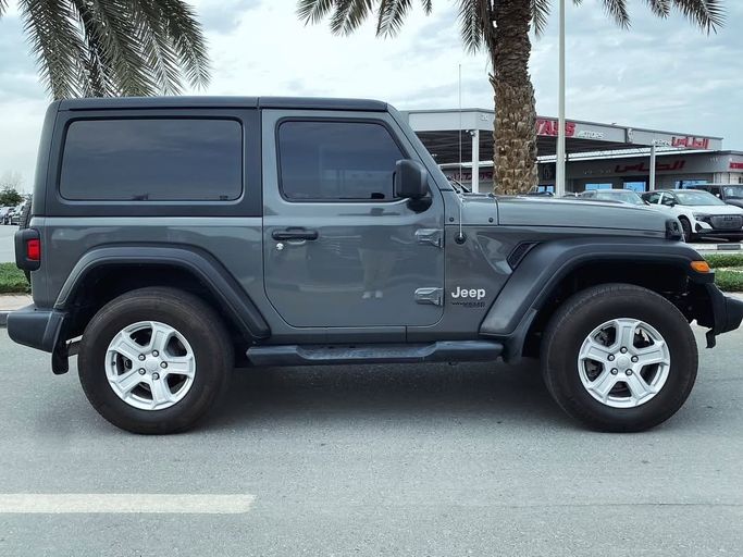Used Jeep Wrangler IV (JL), 3.6 l, 2020 in Dubai by Japan Motors, Grey color. American Specs | AUTO.AE
