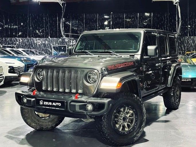 Used Jeep Wrangler IV (JL), 3.6 l, 2021 in Dubai by Zeus Motors, Grey color. GCC Specs | AUTO.AE