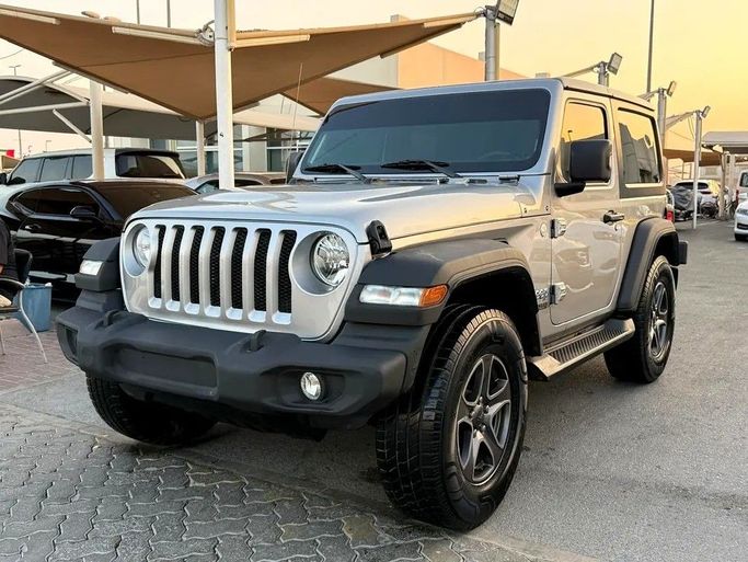 Подержанный Jeep Wrangler III (JK), 3.6 л, 2018 в Дубае от Al Qemah Used Cars Серый цвет. GCC | AUTO.AE