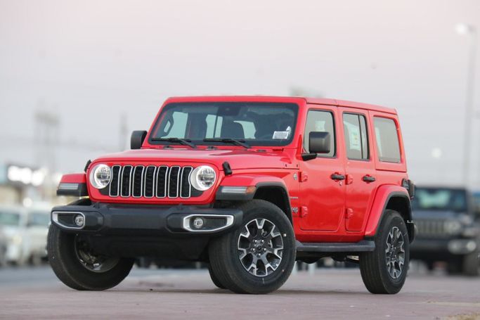 Новый Jeep Wrangler IV (JL) Рестайлинг, 2.0 л, 2024 в Дубае от Atlantic Motors FZCO Красный цвет.  | AUTO.AE