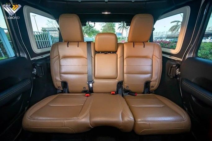 Used Jeep Wrangler IV (JL), 3.6 l, 2022 in Dubai by Royal Diamond Motors, Silver color. GCC Specs | AUTO.AE