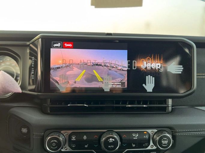 New Jeep Wrangler IV (JL) Facelift, 6.4 l, 2025 in Dubai by Al Rawnaq Motors , Blue color. GCC Specs | AUTO.AE