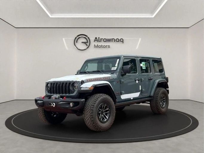 Новый Jeep Wrangler IV (JL) Рестайлинг, 3.6 л, 2024 в Дубае от Al Rawnaq Motors  Серый цвет. GCC | AUTO.AE