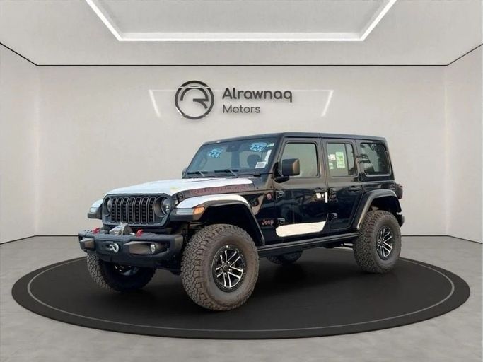 Новый Jeep Wrangler IV (JL) Рестайлинг, 3.6 л, 2024 в Дубае от Al Rawnaq Motors  Черный цвет. GCC | AUTO.AE