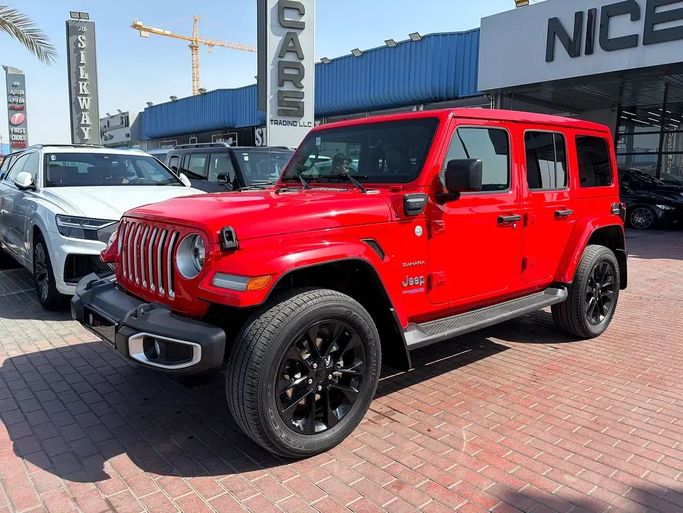 Подержанный Jeep Wrangler IV (JL), 2.0 л, 2021 в Дубае от Nice Cars Motos Красный цвет.  | AUTO.AE | Объявление #255725