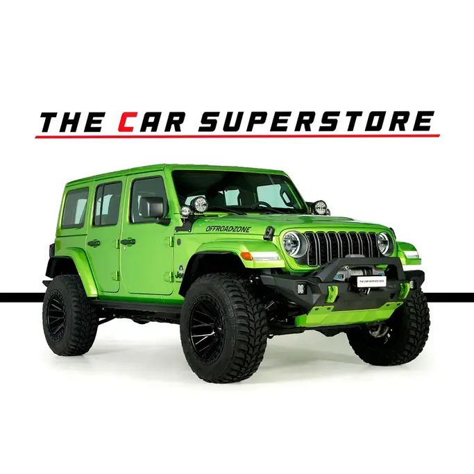 مستعملة Jeep Wrangler عملية فيس ليفت IV (JL), 2.0 l, 2025 في في دبي من The Car Superstore، اللون أخضر. مواصفات الخليج | AUTO.AE | إعلان #264052