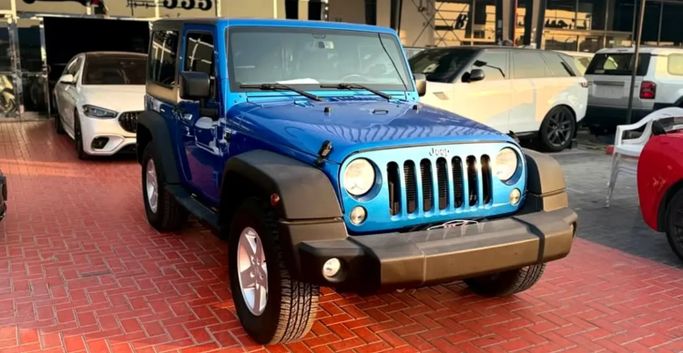 Подержанный Jeep Wrangler III (JK), 3.6 л, 2016 в Дубае от 555 Motors Синий цвет. GCC | AUTO.AE | Объявление #265057