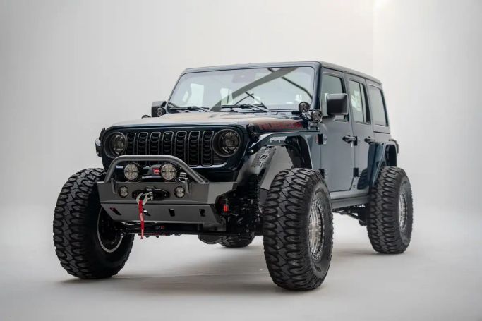 جديدة Jeep Wrangler عملية فيس ليفت IV (JL), 2.0 l, 2025 في في دبي من RAMY MOTORS، اللون أزرق. مواصفات الخليج | AUTO.AE | إعلان #266363