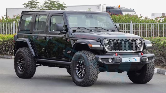Новый Jeep Wrangler IV (JL) Рестайлинг, 2.0 л, 2025 в Дубае от Automax® Черный цвет.  | AUTO.AE | Объявление #268853