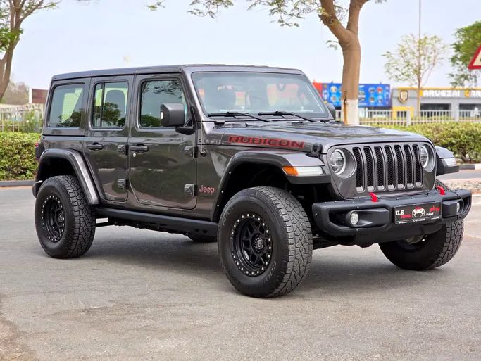 Подержанный ⁦Jeep Wrangler IV (JL), 3.6 л, 2022⁩ в ОАЭ, Дубай от US Motors Серый цвет. GCC | AUTO.AE | Объявление #292308