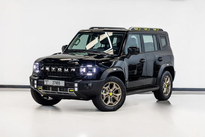 Jetour T2, 2025 внедорожник 5 дв.  класса в Дубае от POF RENTAL черный цвет | AUTO.AE