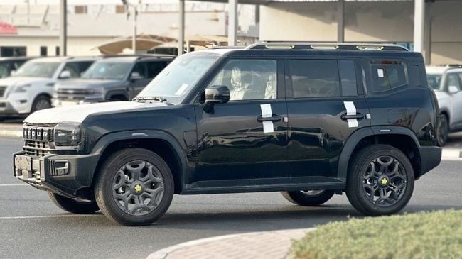 New Jetour T2, 2.0 l, 2025 in Dubai by Falcons GT Motors FZCO, Black color. Chinese Specs | AUTO.AE