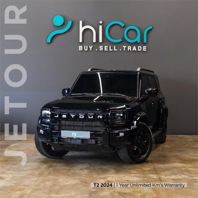 مستعملة Jetour T2, 2.0 l, 2024 في في دبي من Hi Car Approved Pre-Owned Cars Showroom، اللون أسود. مواصفات الخليج | AUTO.AE | إعلان #264475