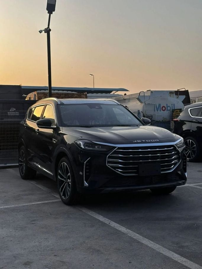 Новый Jetour X70 PLUS I, 1.6 л, 2025 в Дубае от Pegasus Automobile Черный цвет. GCC | AUTO.AE