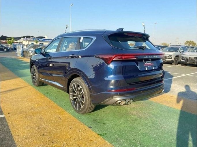 Новый Jetour X70 PLUS I, 1.6 л, 2025 в Дубае от Pegasus Automobile Синий цвет. GCC | AUTO.AE