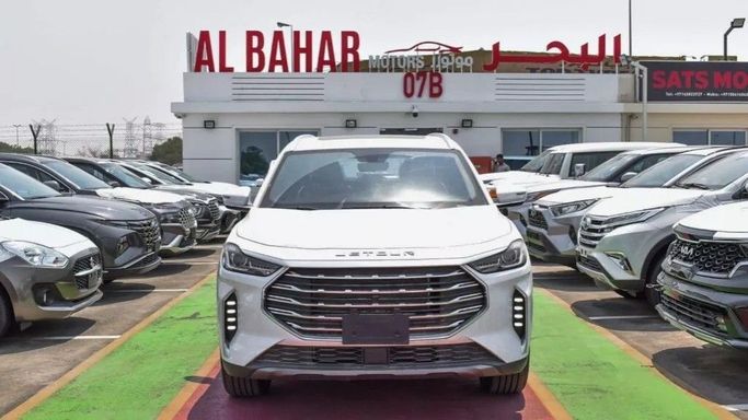 جديدة Jetour X70 PLUS I, 2.0 l, 2023 في في دبي من AL BAHAR MOTORS FZE، اللون أبيض.  | AUTO.AE