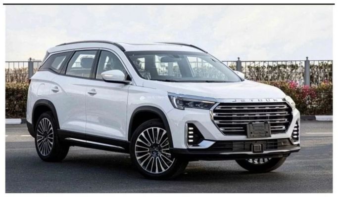 New Jetour X90 I, 1.6 l, 2024 in Dubai by Mohamed Hakim Motors, White color. GCC Specs | AUTO.AE