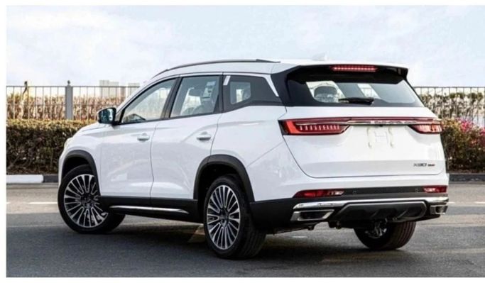 New Jetour X90 I, 1.6 l, 2024 in Dubai by Mohamed Hakim Motors, White color. GCC Specs | AUTO.AE