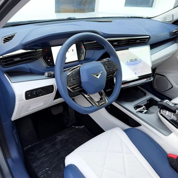 Новый Kaiyi X7 Kunlun, 2.0 л, 2024 в Дубае от Sola Motors Голубой цвет. GCC | AUTO.AE