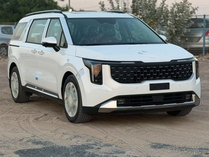 Новый Kia Carnival IV Рестайлинг, 3.5 л, 2026 в Дубае от World Center Motors FZE Белый цвет. GCC | AUTO.AE | Объявление #267674