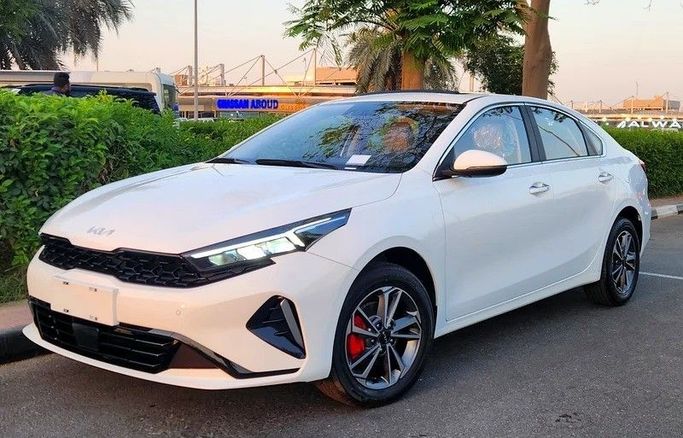 New Kia K3 II (China Market) Facelift, 1.5 l, 2024 in Dubai by Passion Motors, White color. Chinese Specs | AUTO.AE