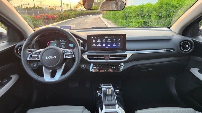 New Kia K3 II (China Market) Facelift, 1.5 l, 2024 in Dubai by Passion Motors, White color. Chinese Specs | AUTO.AE