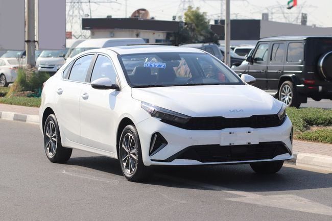 New Kia K3 II (China Market) Facelift, 1.5 l, 2025 in Dubai by AL SHERAA AL MALAKI, White color. Chinese Specs | AUTO.AE
