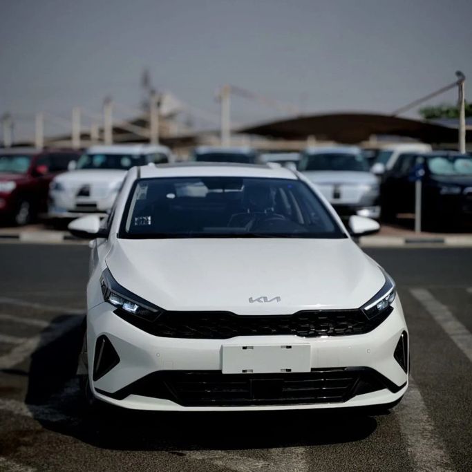 New Kia K3 II (BDc FL) Facelift, 1.5 l, 2025 in Dubai by ADDRESS MOTORS, White color. GCC Specs | AUTO.AE | Listing #265867