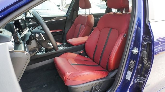 New Kia K5 III, 2.5 l, 2023 in Dubai by Saad Idan Motors, Blue color. GCC Specs | AUTO.AE