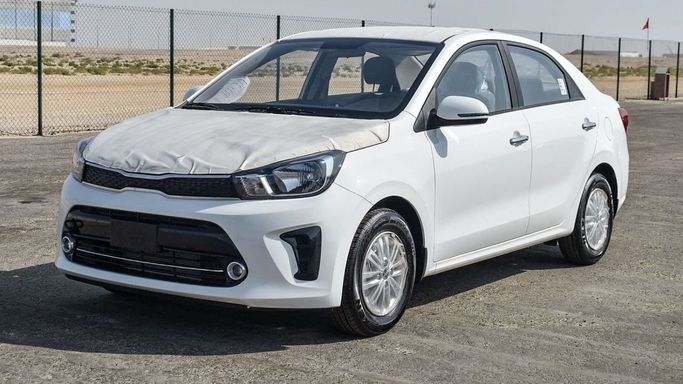 New Kia Pegas, 1.4 l, 2024 in Dubai by Mohamed Hakim Motors, White color. Other | AUTO.AE