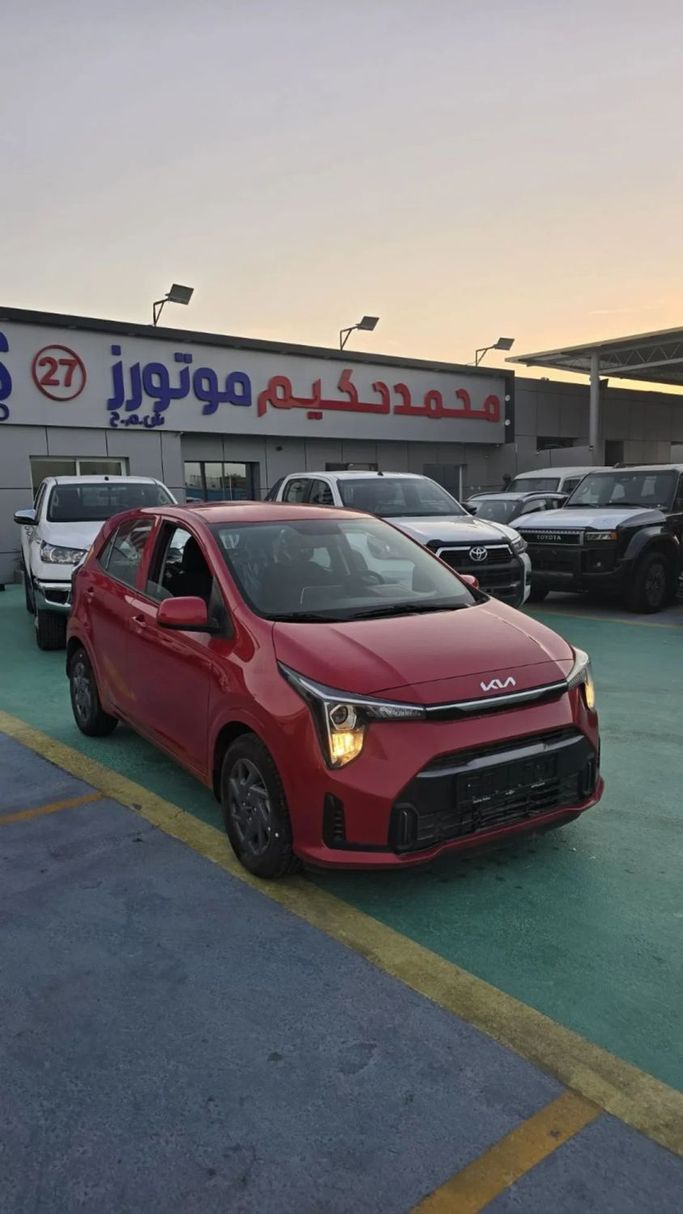 New Kia Picanto III Facelift 2, 1.2 l, 2025 in Dubai by Mohamed Hakim Motors, Red color. Other | AUTO.AE