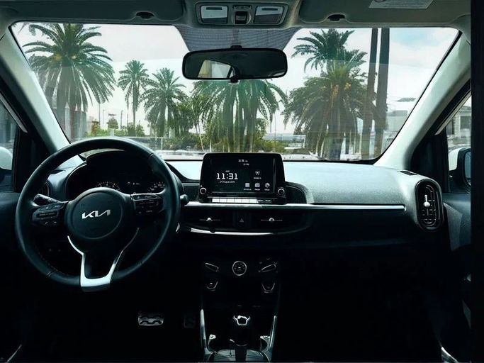 Подержанный Kia Picanto III Рестайлинг, 1.2 л, 2023 в Дубае от Andaleeb Cars Белый цвет. GCC | AUTO.AE