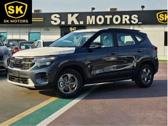 Новый Kia Seltos I Рестайлинг, 1.5 л, 2024 в Дубае от SK Motors Серый цвет. GCC | AUTO.AE