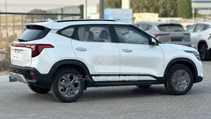New Kia Seltos I Facelift, 1.6 l, 2025 in Dubai by Falcons GT Motors FZCO, White color. Other | AUTO.AE