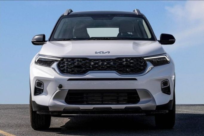 New Kia Sonet I, 1.5 l, 2023 in Dubai by Mohamed Hakim Motors, White color. GCC Specs | AUTO.AE
