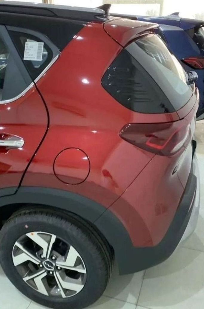 New Kia Sonet I, 1.5 l, 2024 in Dubai by Mohamed Hakim Motors, Red color. GCC Specs | AUTO.AE