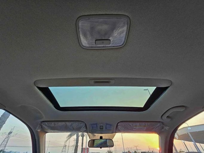 New Kia Sonet I, 1.5 l, 2023 in Dubai by SK Motors, Red color. GCC Specs | AUTO.AE