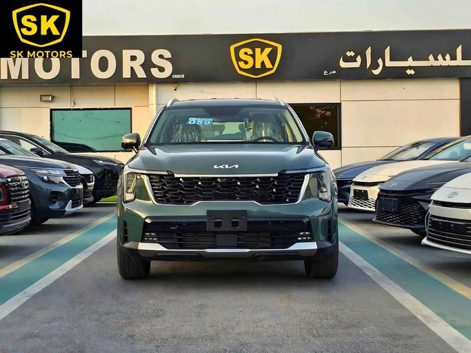 New Kia Sorento IV Facelift, 2.5 l, 2025 in Dubai by SK Motors, Grey color. GCC Specs | AUTO.AE