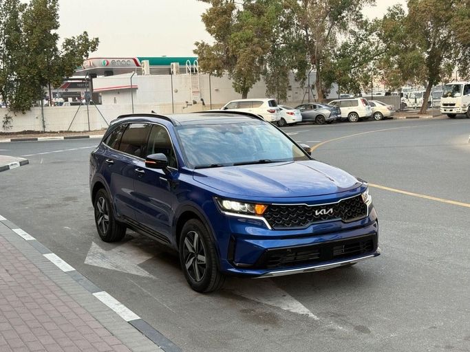 Подержанный Kia Sorento IV, 2.5 л, 2021 в Дубае от Shamshad Motors FZCO Синий цвет. Канадская | AUTO.AE