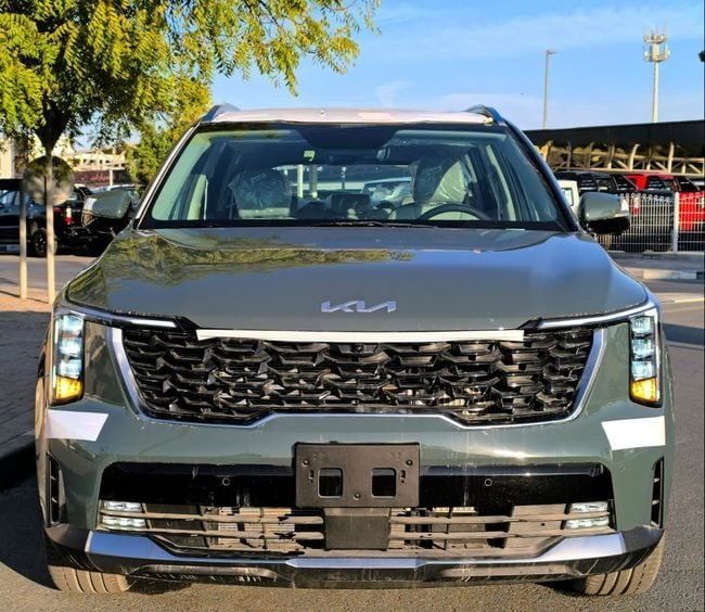 Новый Kia Sorento IV Рестайлинг, 1.6 л, 2025 в Дубае от SPORT AUTO FZE Зеленый цвет. GCC | AUTO.AE