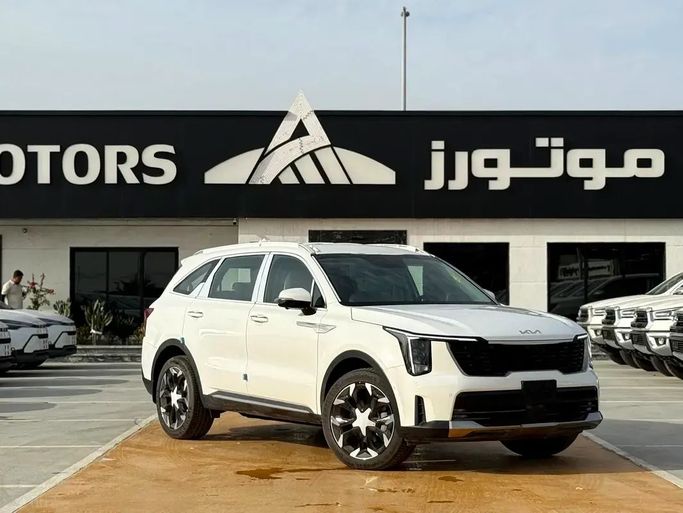 New Kia Sorento IV Facelift, 2.5 l, 2025 in Dubai by ANDIAMO MOTORS FZE, White color. GCC Specs | AUTO.AE | Listing #259478