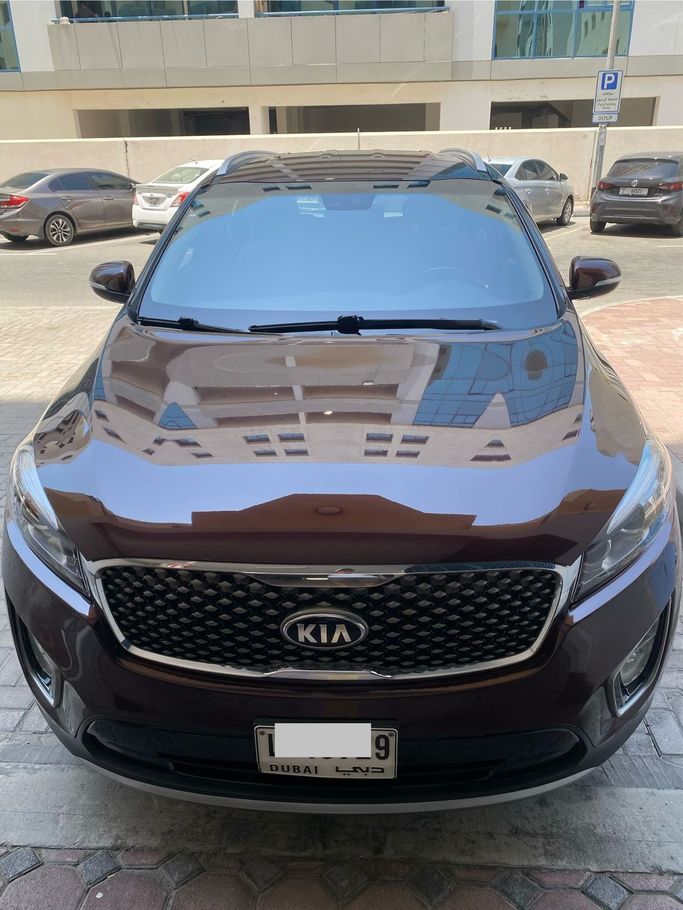 Подержанный Kia Sorento III Prime, 2.0 л, 2017 в Дубае Бордовый цвет. GCC | AUTO.AE | Объявление #261847