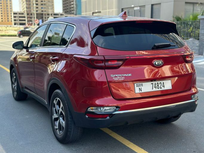 Kia Sportage IV Рестайлинг, 2021 внедорожник 5 дв.  класса в Дубае от more rent a car красный цвет | AUTO.AE