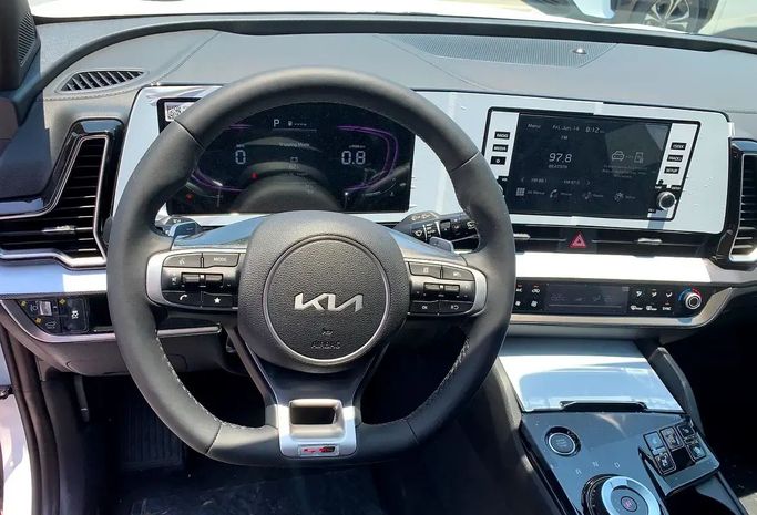 New Kia Sportage SWB V, 1.6 l, 2024 in Dubai by Valcor Auto, White color. European Specs | AUTO.AE