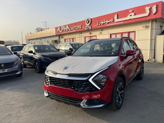 جديدة Kia Sportage V, 1.6 l, 2025 في في دبي من ALPHA MOTORS FZE، اللون أحمر. مواصفات الخليج | AUTO.AE